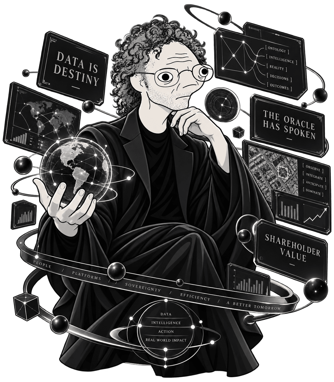 KURP surrounded by ontology and data panels
